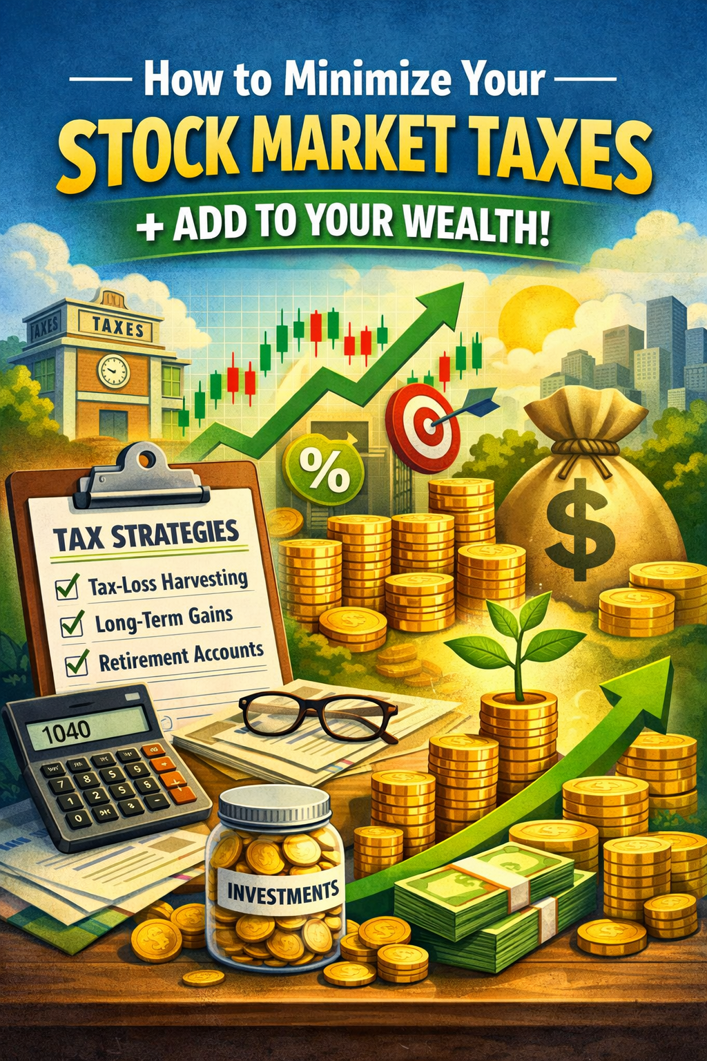 How to minimize your Stock Market Taxes and add to your wealth